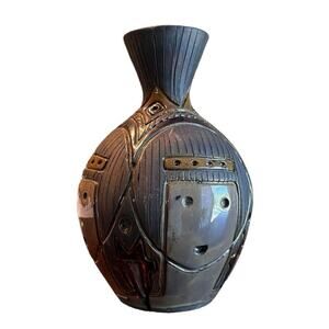 Vintage German Southwestern Pottery/Vase, Handcrafted, Handmade